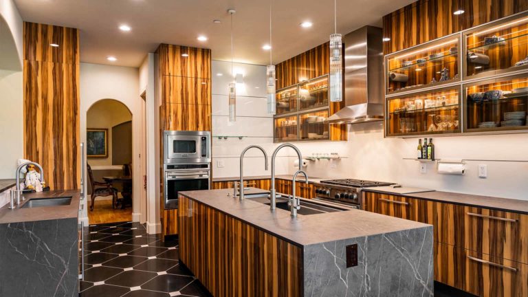 High-end kitchen renovation
